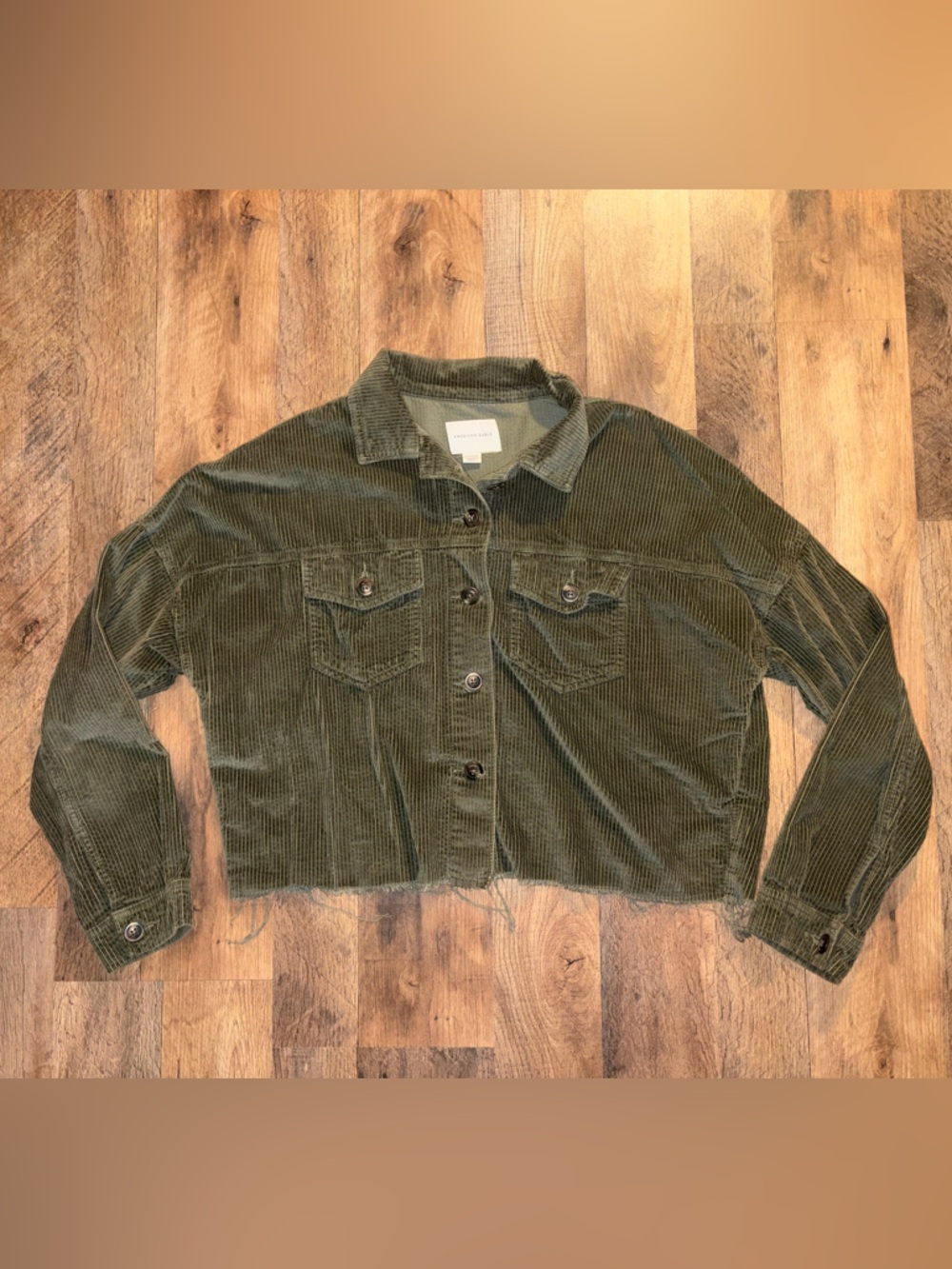 American Eagle corduroy shacket